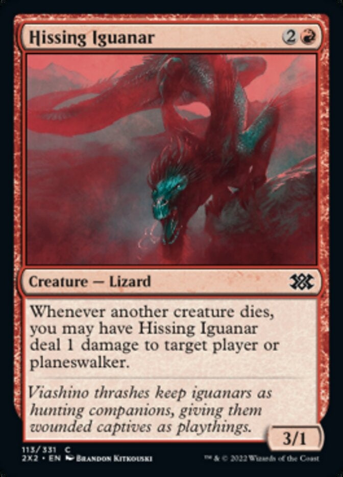 Hissing Iguanar (2X2-C)