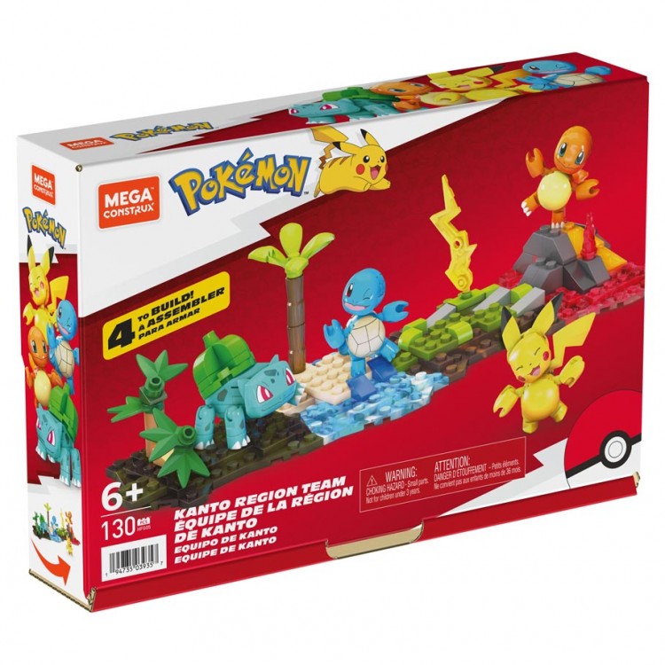 Mega Construx: Pokemon - Kanto Region Team