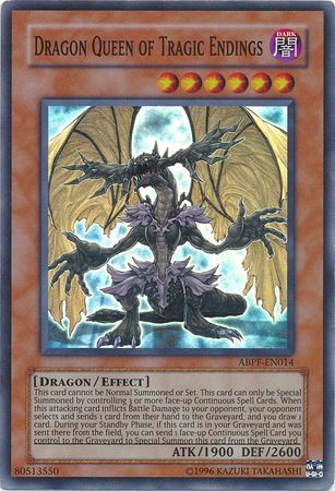 Dragon Queen of Tragic Endings (ABPF-EN014) Super Rare - Near Mint Unlimited