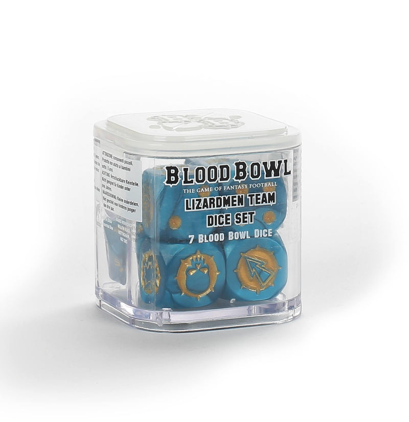 Citadel Hobby: Dice Set - Blood Bowl: Lizardmen (OOP)