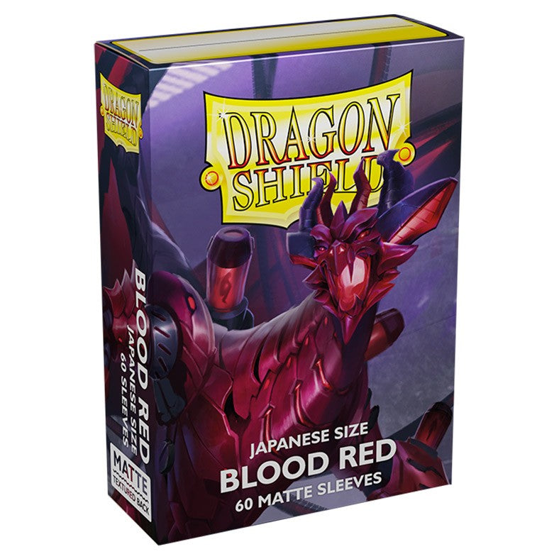 Dragon Shield: Mini - Matte: Blood Red 60 Count