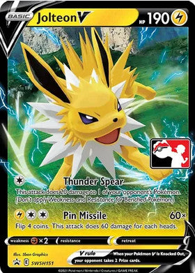 Jolteon V (SWSH151) Prize Pack Series