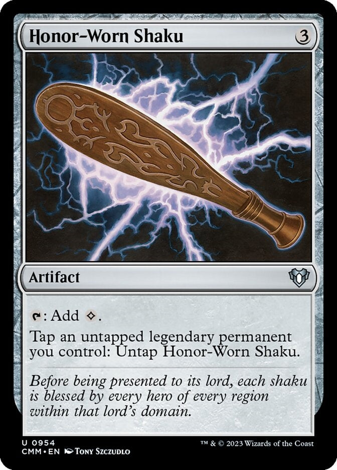 Honor-Worn Shaku [#0954 Reprints] (CMM-U)