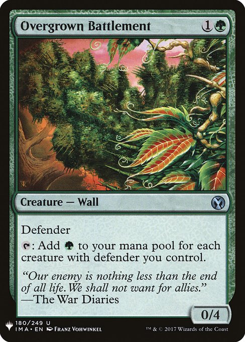 Overgrown Battlement [Mystery Booster