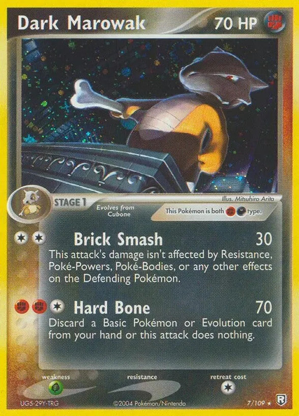 Dark Marowak (7/109) Light Play