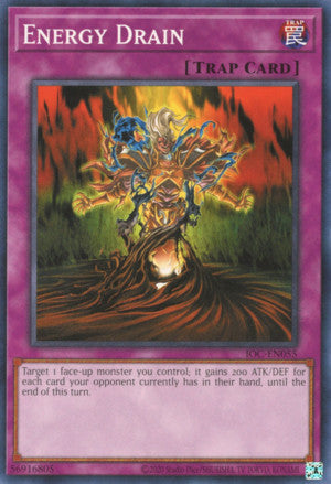 Energy Drain (IOC-EN055 (c) 2020 25th Anniversary) Common - Near Mint Unlimited