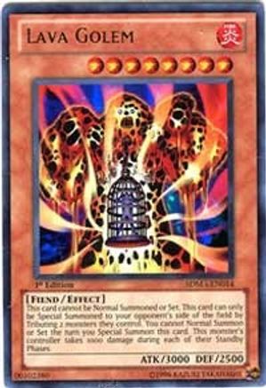 Lava Golem (SDMA-EN014) 1st Edition Light Play