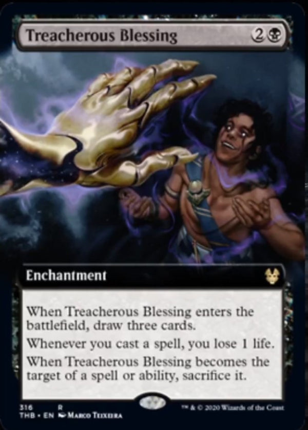 Treacherous Blessing [#316 Extended Art] (THB-R)