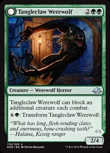 Tangleclaw Werewolf / Fibrous Entangler (EMN-U)