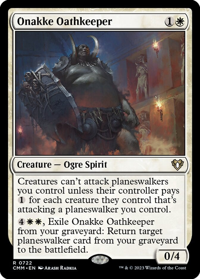 Onakke Oathkeeper [#0722 New Commander Cards] (CMM-R)