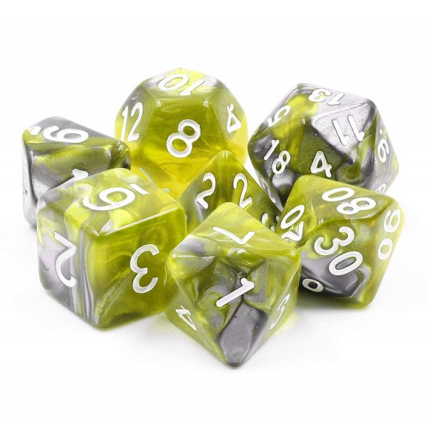 HDB-44: Blend - Green Flow Poly Set (7)