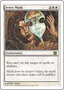 Ivory Mask (8ED-R)