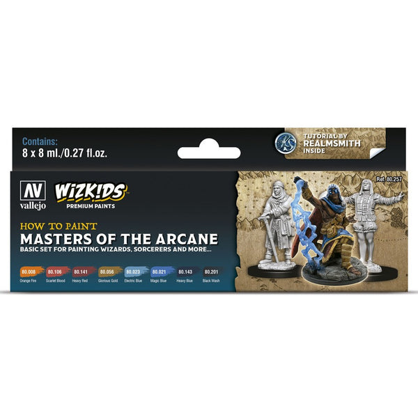 Vallejo: WizKids Premium Paints - Masters of the Arcane