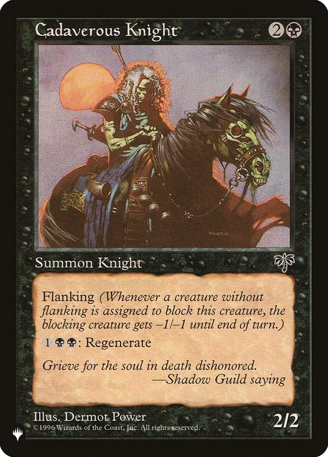 Cadaverous Knight (MIR-C-LIST)