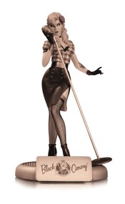 DC BOMBSHELLS BLACK CANARY SEPIA VAR STATUE