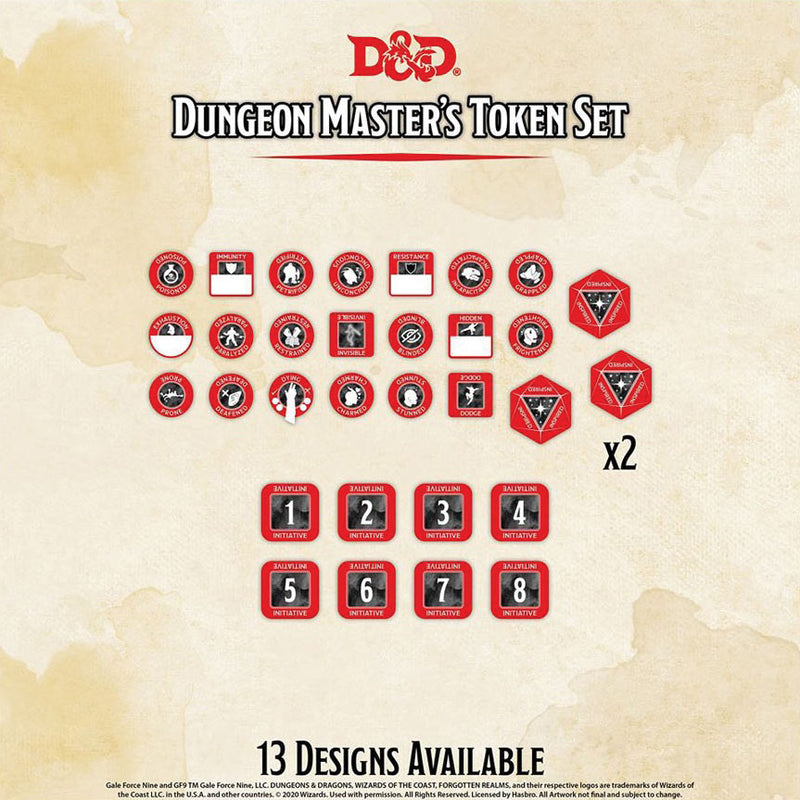 D&D 5E: Dungeon Master Token Set