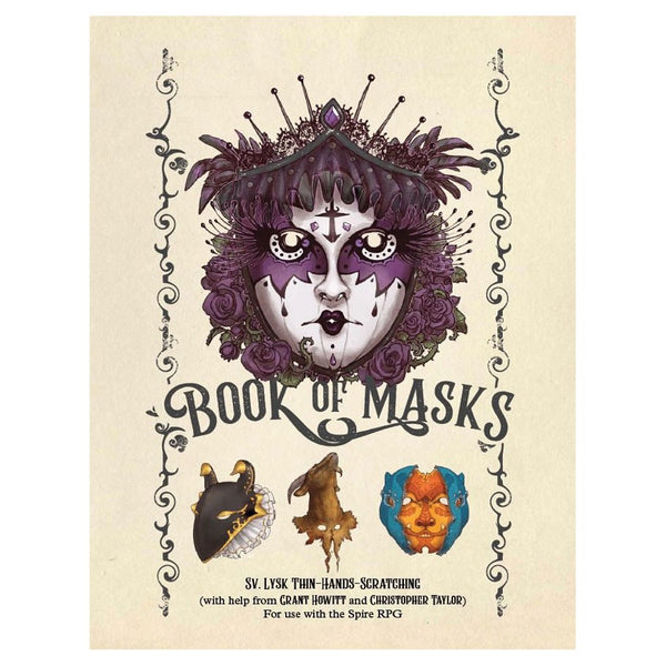 Spire RPG: The Book of Masks (Sourcebook)