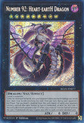 Number 92: Heart-eartH Dragon (BLMR-EN077) Secret Rare - Near Mint 1st Edition