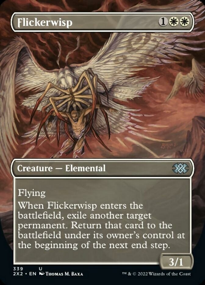Flickerwisp [#339 Alternate-Art Borderless] (2X2-U)