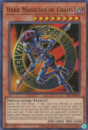 Dark Magician of Chaos (IOC-EN065 (c) 2020 25th Anniversary) Ultra Rare - Near Mint Unlimited