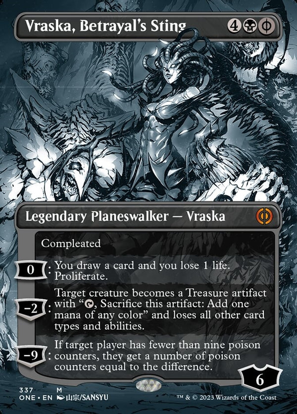 Vraska, Betrayal's Sting [#337 Showcase] (ONE-M)