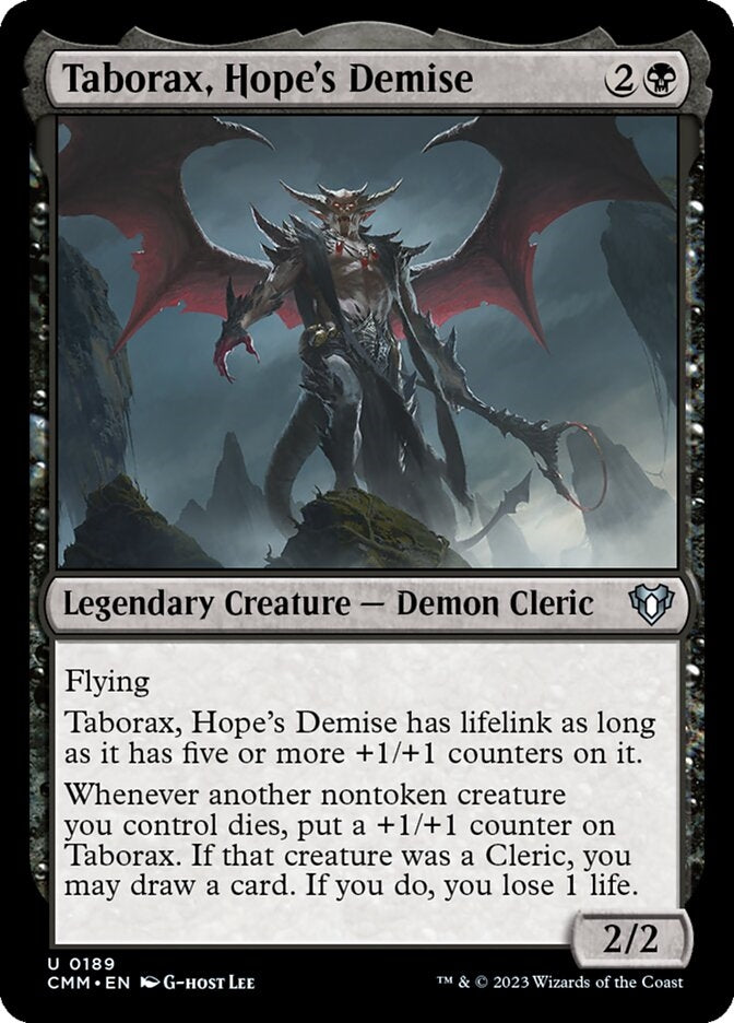 Taborax, Hope's Demise [#0189] (CMM-U)