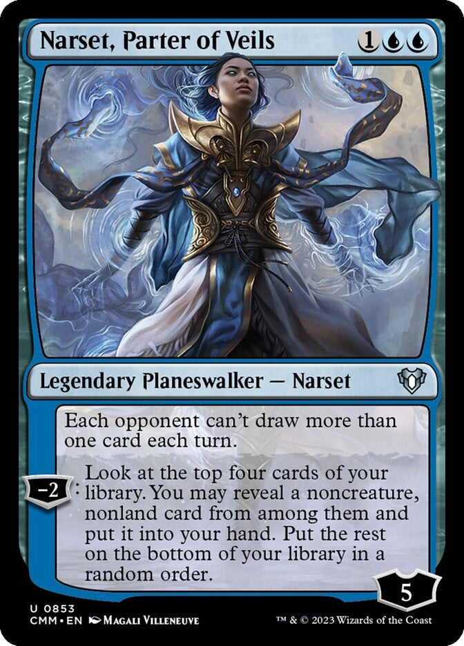 Narset, Parter of Veils [#0853 Reprints] (CMM-U)