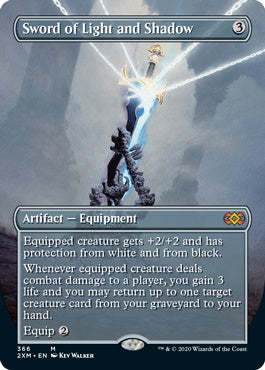 Sword of Light and Shadow [#366 Alternate-Art Borderless] (2XM-M)