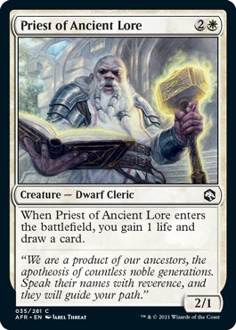 Priest of Ancient Lore (AFR-C)