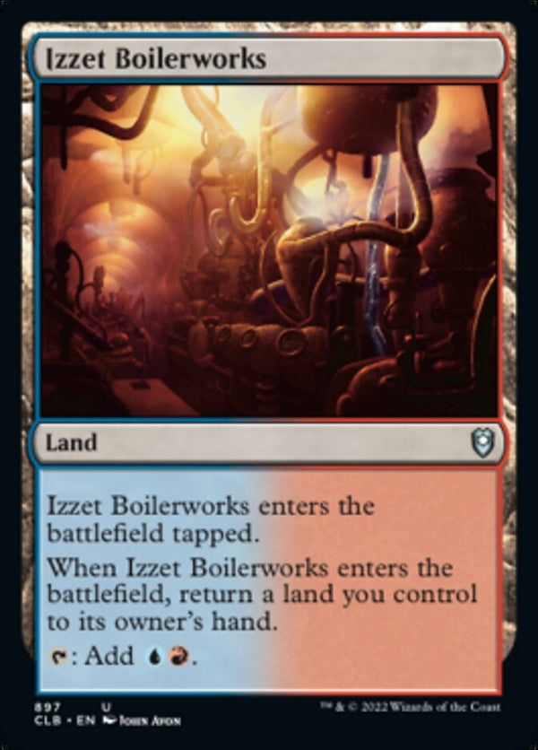 Izzet Boilerworks [#897 Commander Decks] (CLB-U)