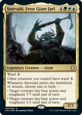 Storvald, Frost Giant Jarl (AFC-M-FOIL)