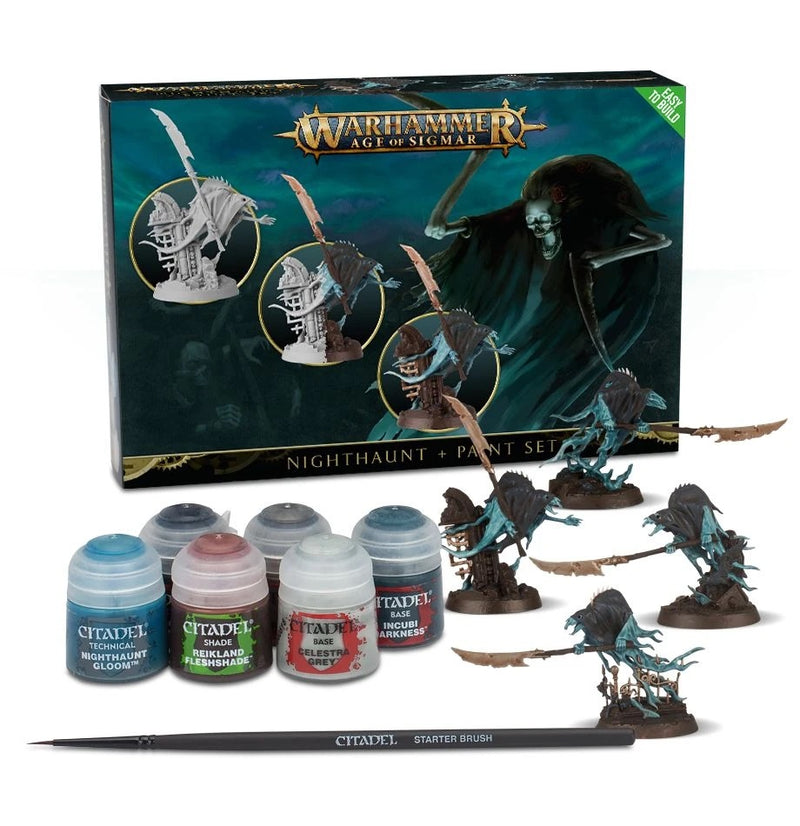 Age of Sigmar: Nighthaunt + Paint Set SAVE (OOP)