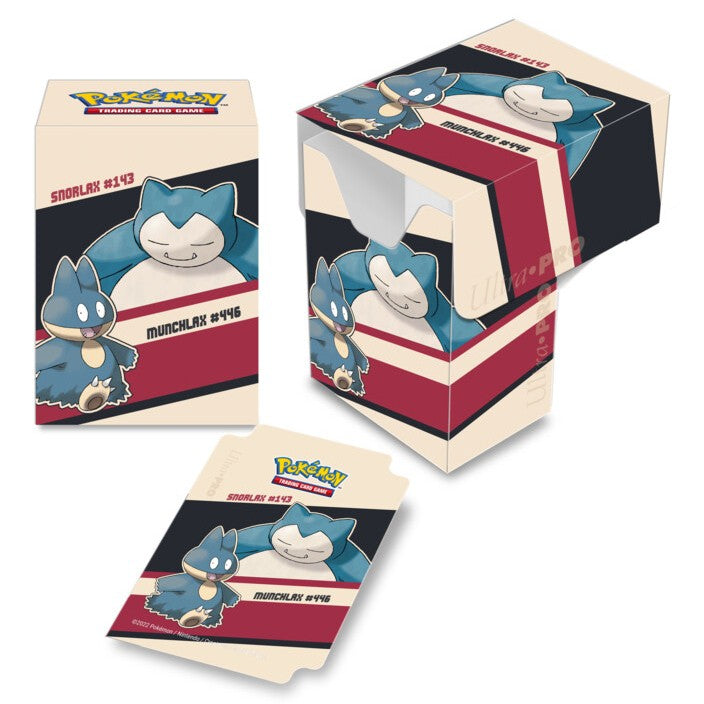 Ultra-PRO: Full View Deck Box - Pokemon: Snorlax and Munchlax