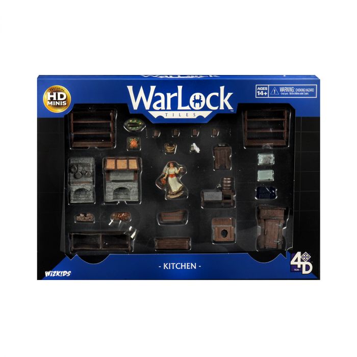 WizKids 4D Tiles: WarLock Tiles - Accessory: Kitchen