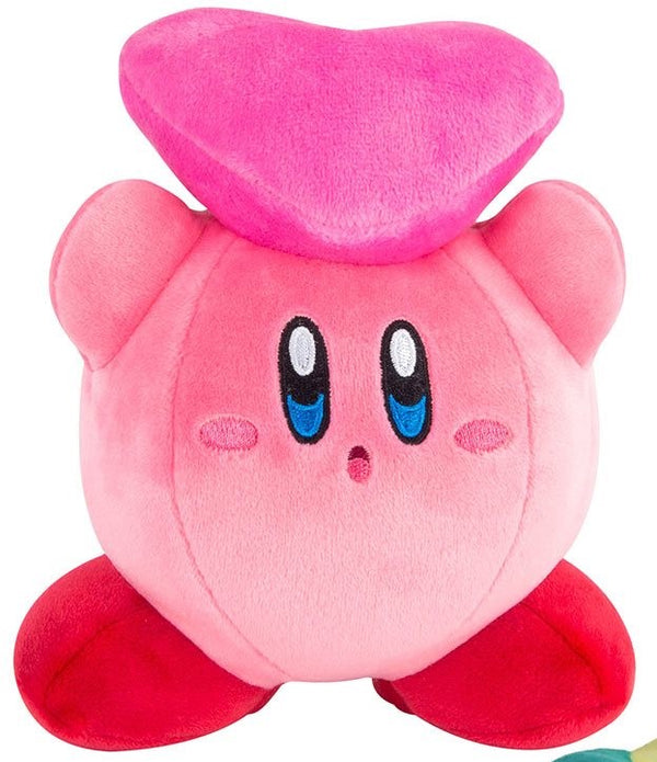 Club Mocchi Kirby Junior 6-Inch Plush - With Heart