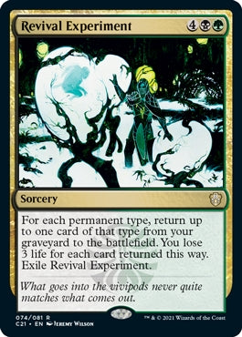 Revival Experiment (C21-R)
