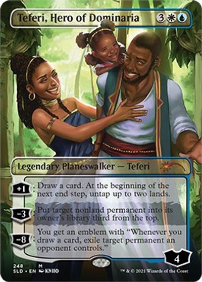 Teferi, Hero of Dominaria [#248] (SLD-FOIL-M)