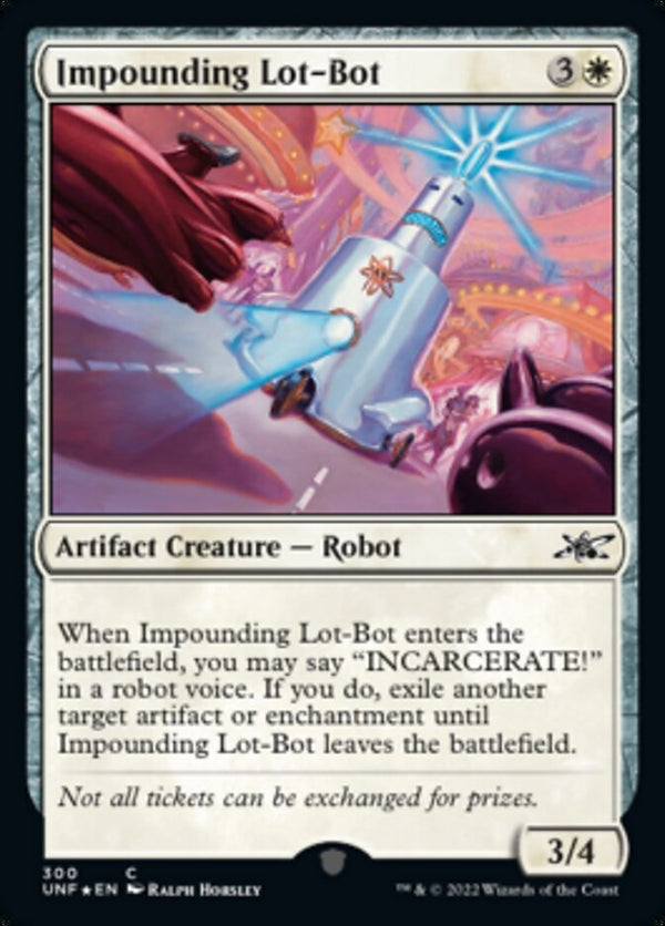 Impounding Lot-Bot [#300 Galaxy Foil] (UNF-C)