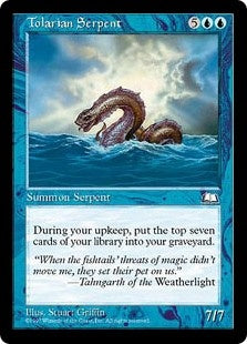 Tolarian Serpent (WTH-R)