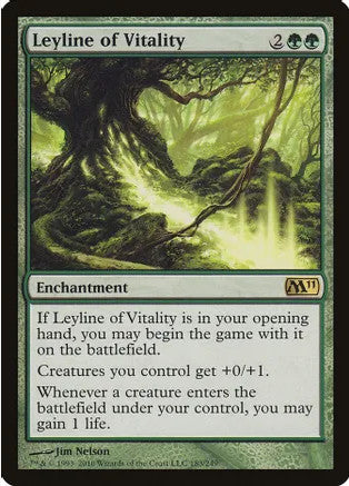 Leyline of Vitality (M11-R-FOIL)