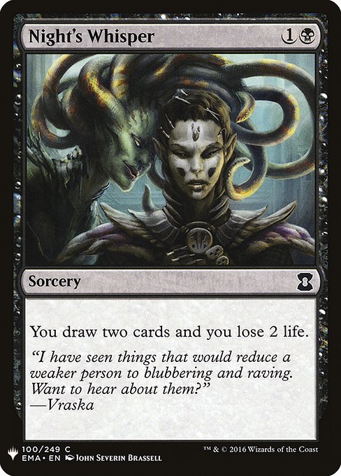 Night's Whisper [Mystery Booster #0723] (EMA-U)