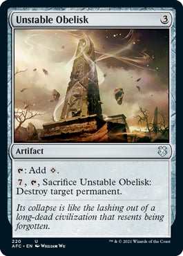 Unstable Obelisk [#220] (AFC-U)