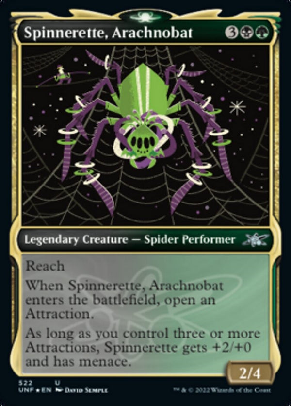 Spinnerette, Arachnobat [#522 Galaxy Foil / Showcase] (UNF-U)