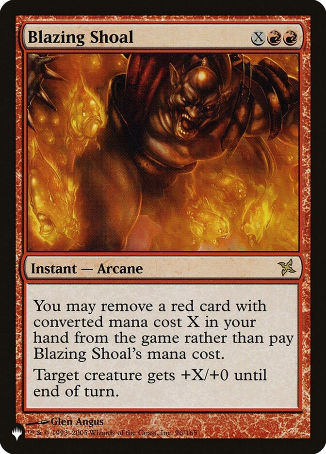 Blazing Shoal (BOK-R-LIST)