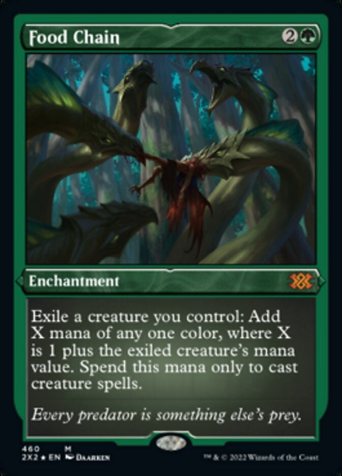 Food Chain [#460 Etched Foil] (2X2-M)