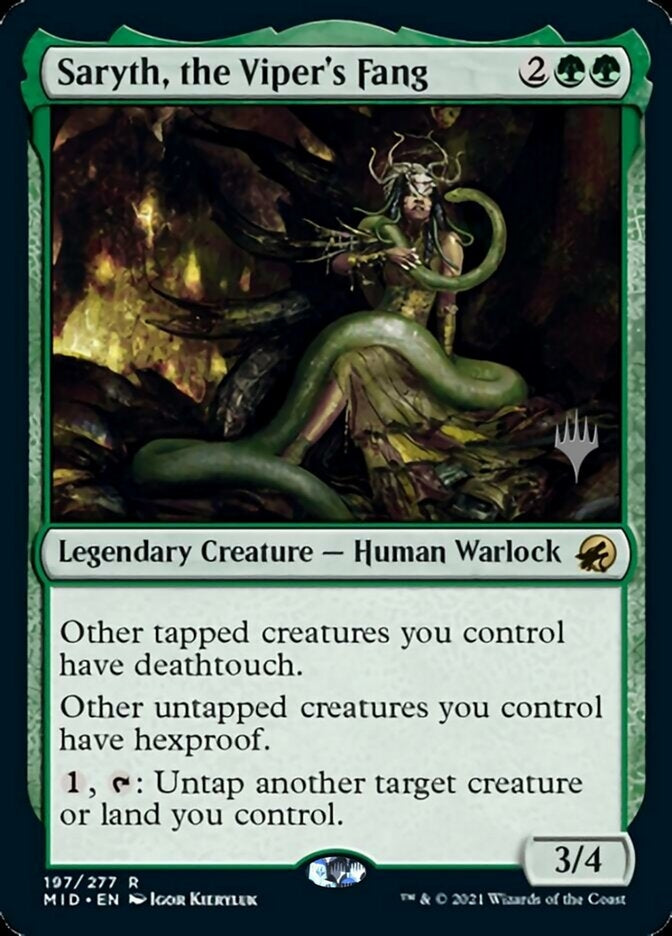 Saryth, the Viper's Fang (MID-R-PP)