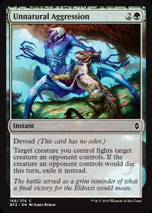 Unnatural Aggression (BFZ-C)
