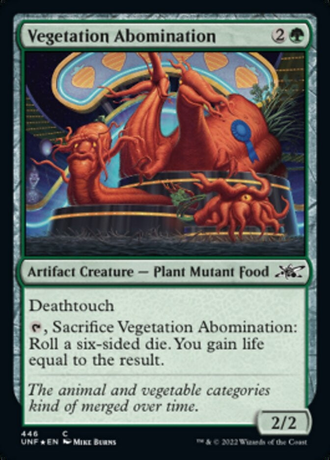 Vegetation Abomination [#446 Galaxy Foil] (UNF-C)