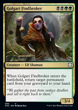 Golgari Findbroker (KHC-U)