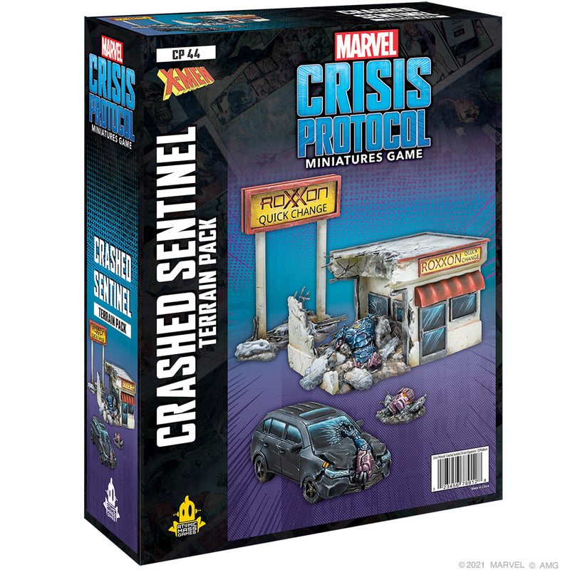 Marvel: Crisis Protocol (CP44) - Crashed Sentinel Terrain Expansion